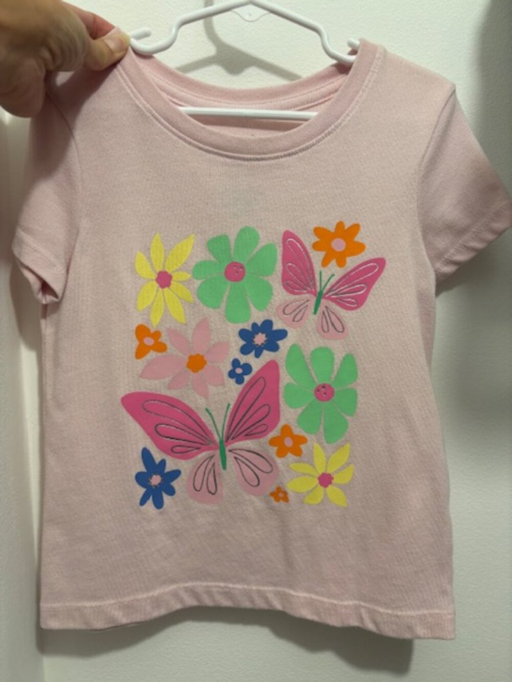 Girls Jumping Bean Light Pink T-Shirt Size 5T